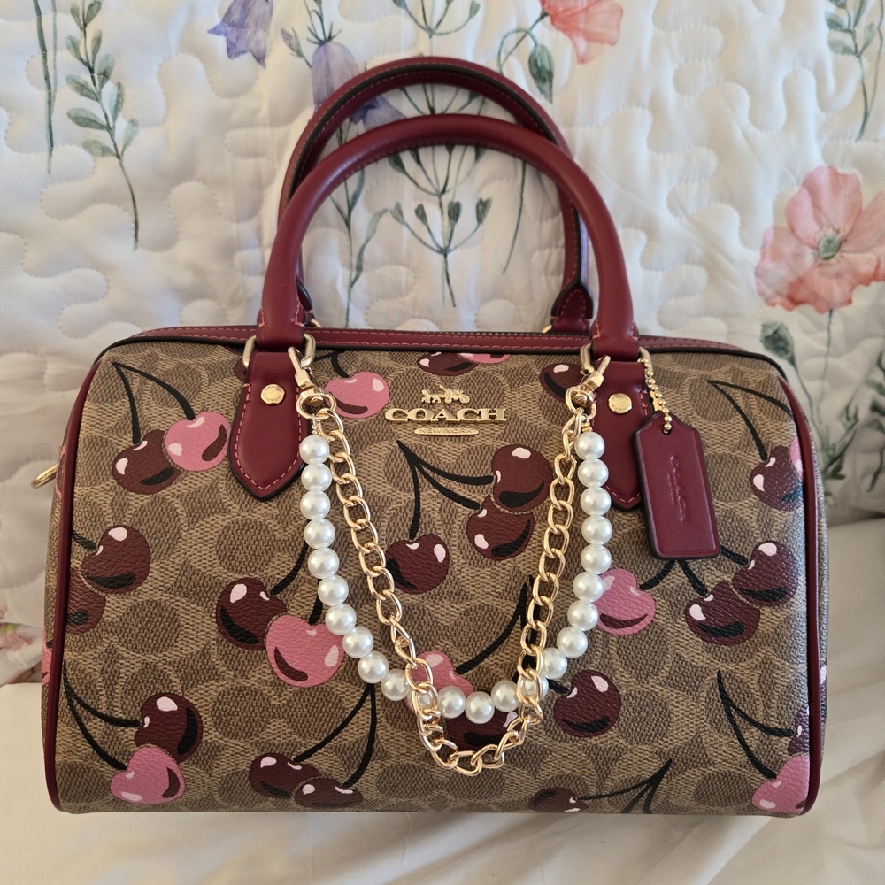Coach Rowan Cherry Bag